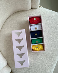 PANTIES PRETINA DE ENCAJE POR CINCO